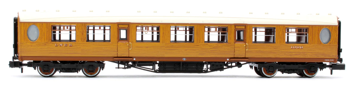 376-250A LNER Thompson Third Corridor LNER Teak Effect 1006 - Image 2
