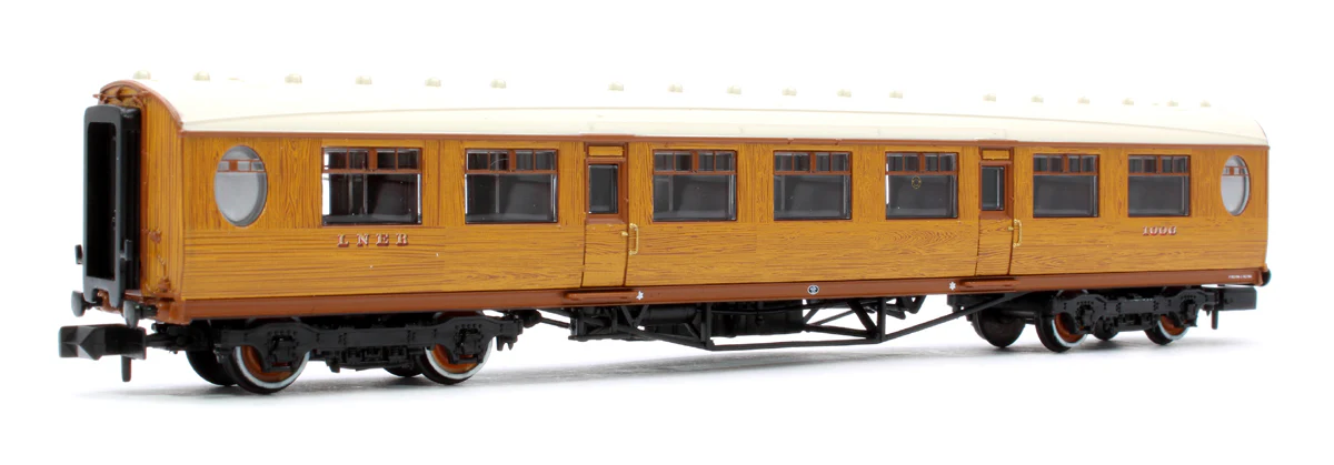 376-250A LNER Thompson Third Corridor LNER Teak Effect 1006 - Image 3