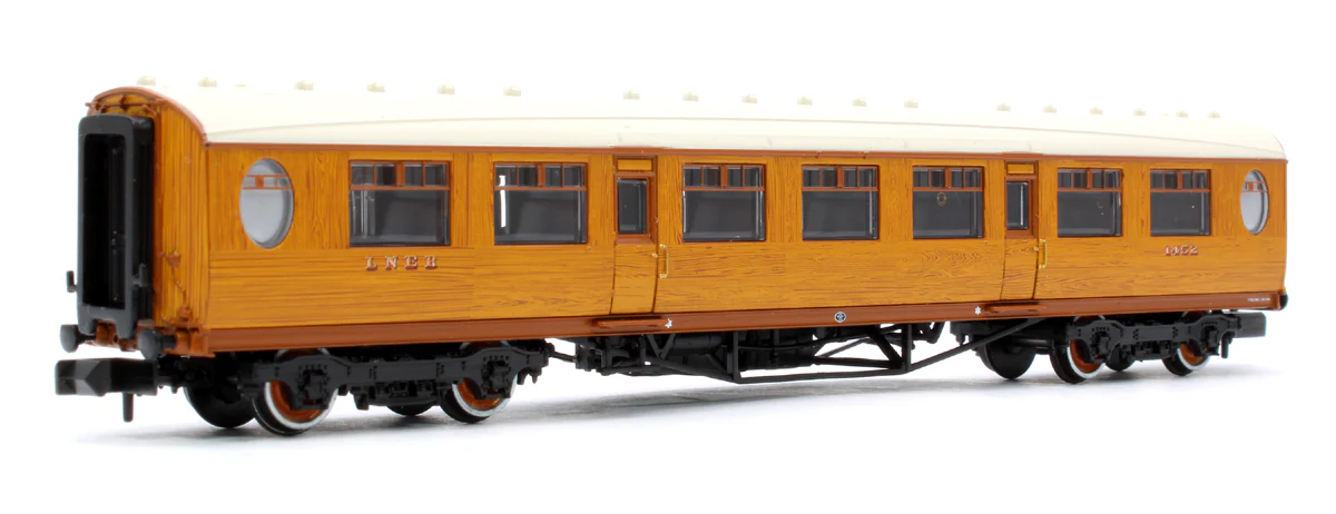 376-250B LNER Thompson Third Corridor LNER Teak Effect 1452 - Image 3