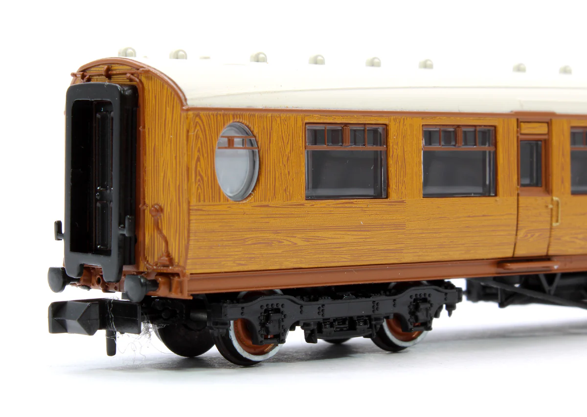 376-275A LNER Thompson Brake Third Corridor LNER Teak Effect E1915 - Image 4