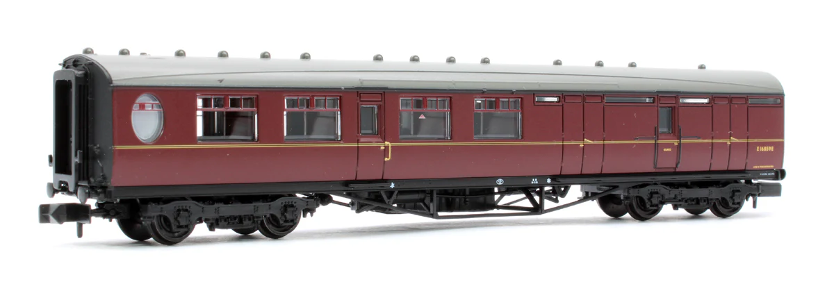 376-277A LNER Thompson Brake Second Corridor BR Maroon No. E16859E - Image 3