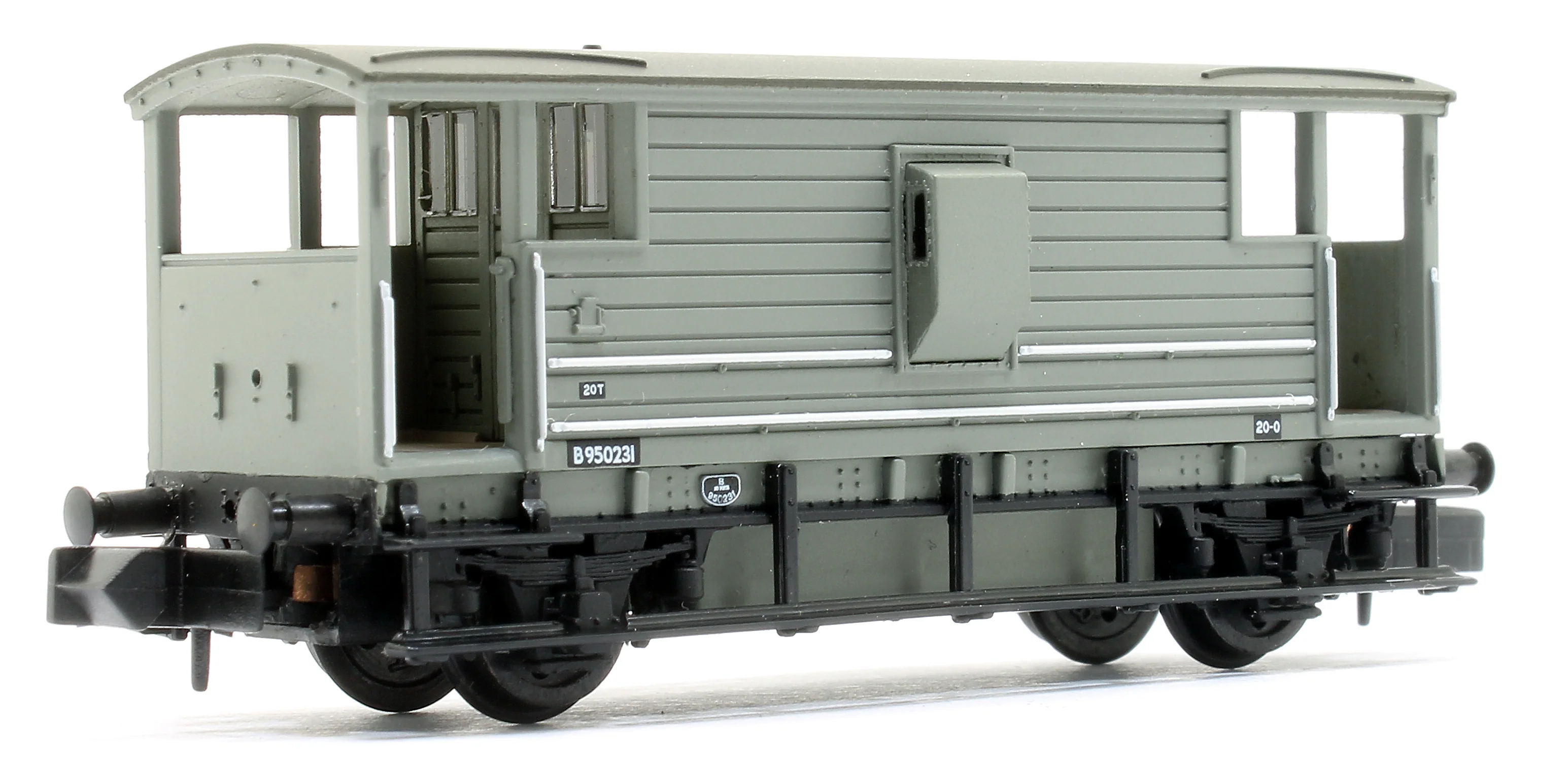 377-301D LMS 20T Brake Van BR Grey (Early) 950231