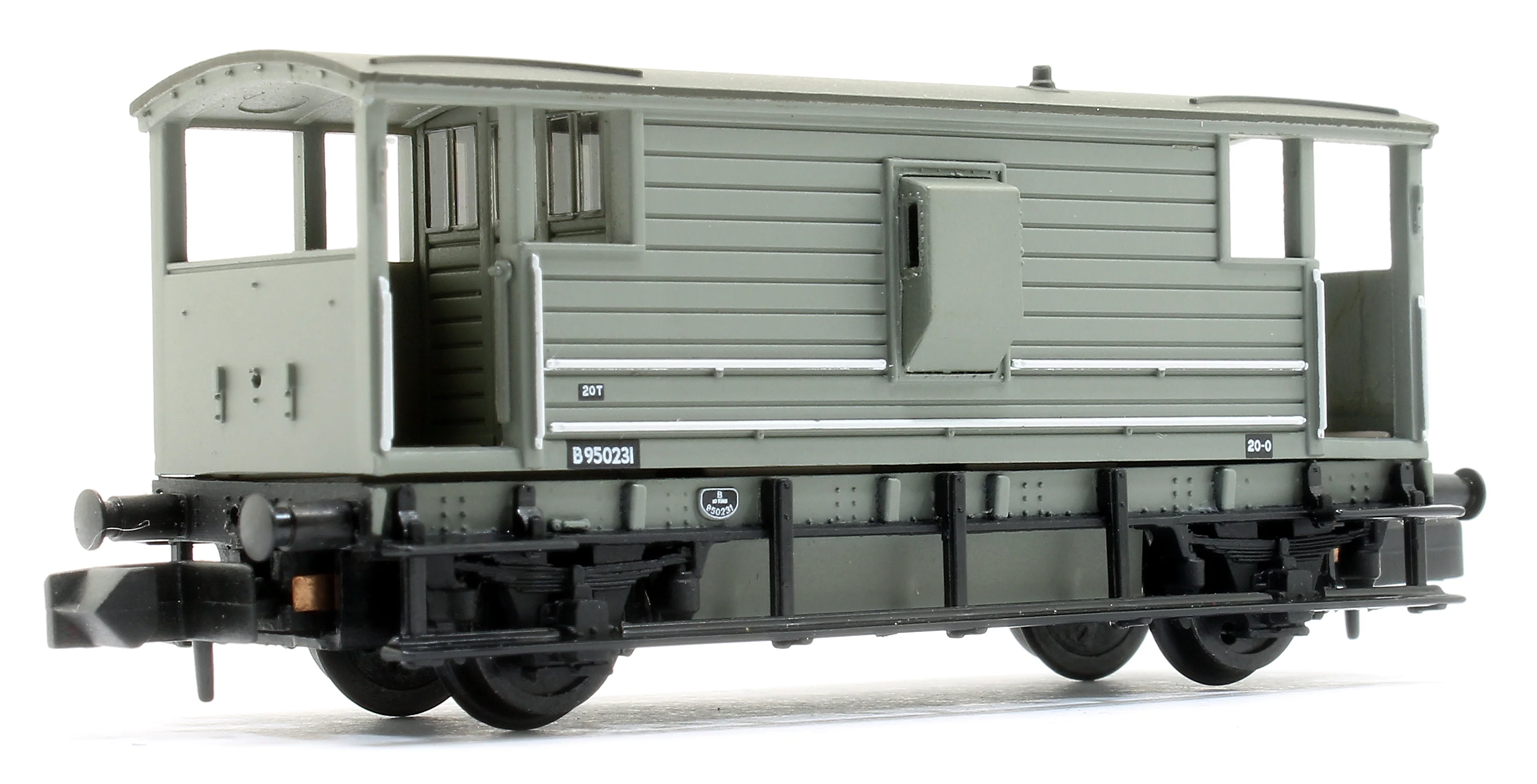 377-301D LMS 20T Brake Van BR Grey (Early) 950231 - Image 2
