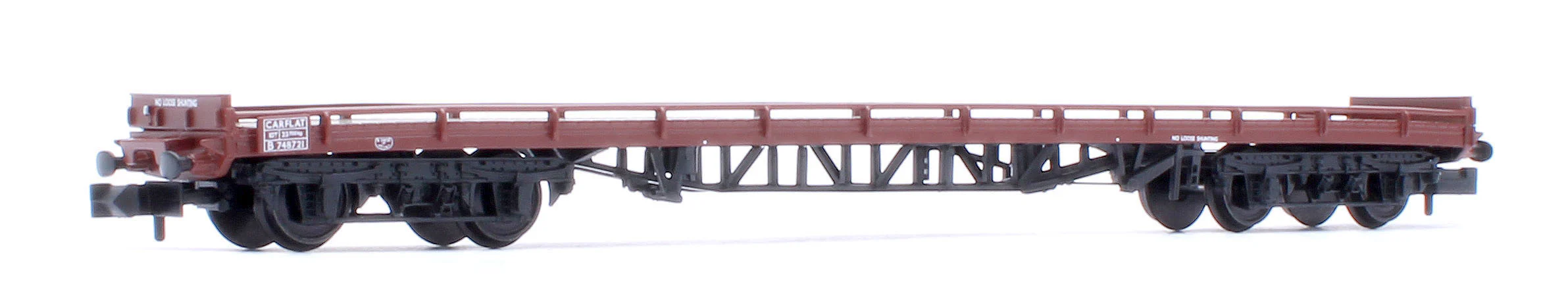 377-400A BR Carflat Wagon BR Bauxite No.B748721 - Image 3
