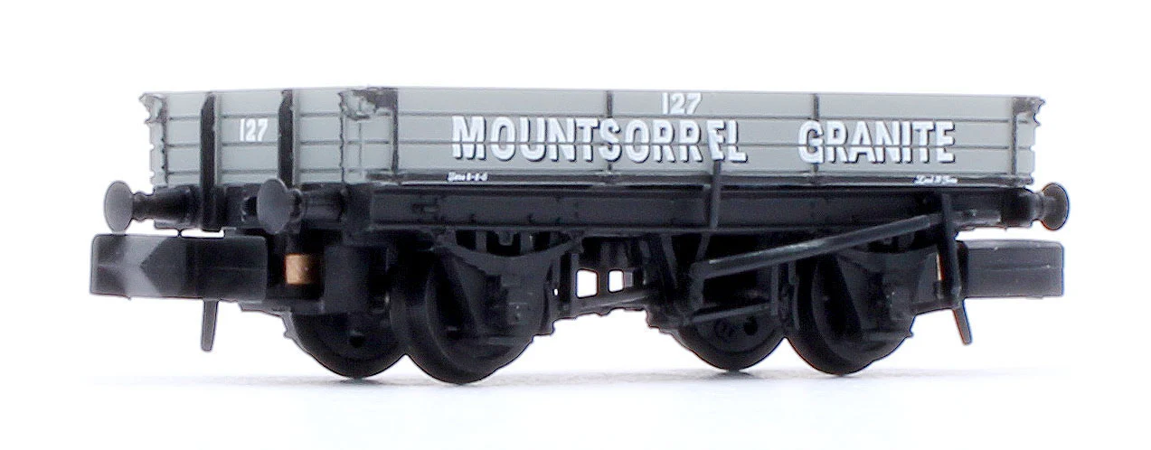 377-509 3 Plank Wagon 'Mountsorrel Granite' Grey No.127