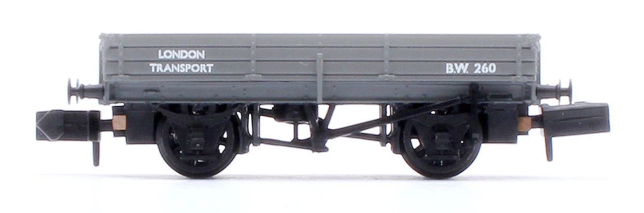 377-510 3 Plank Wagon 'London Transport' Grey No.B.W.260 - Image 2
