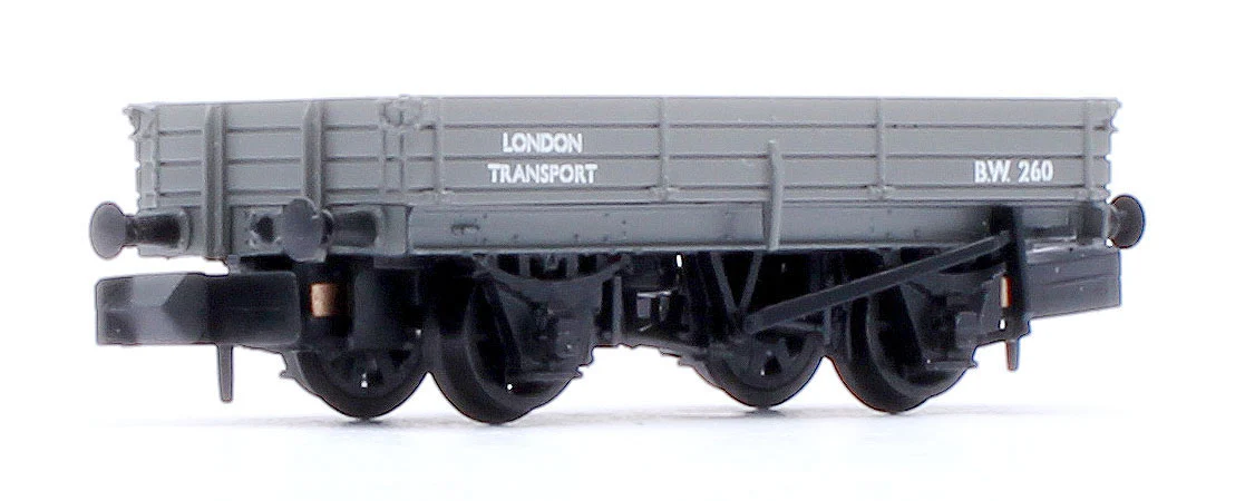 377-510 3 Plank Wagon 'London Transport' Grey No.B.W.260 - Image 3