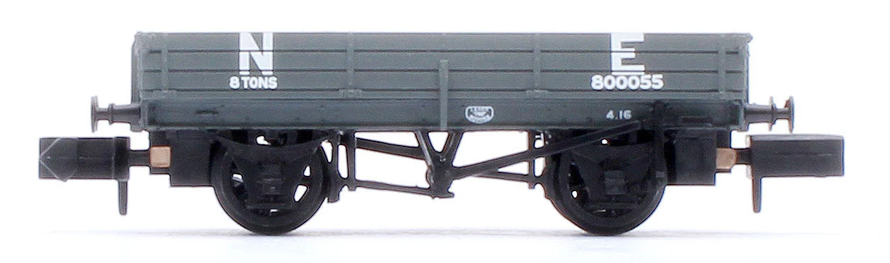 377-512 3 Plank Wagon LNER Grey No.800055 - Image 2