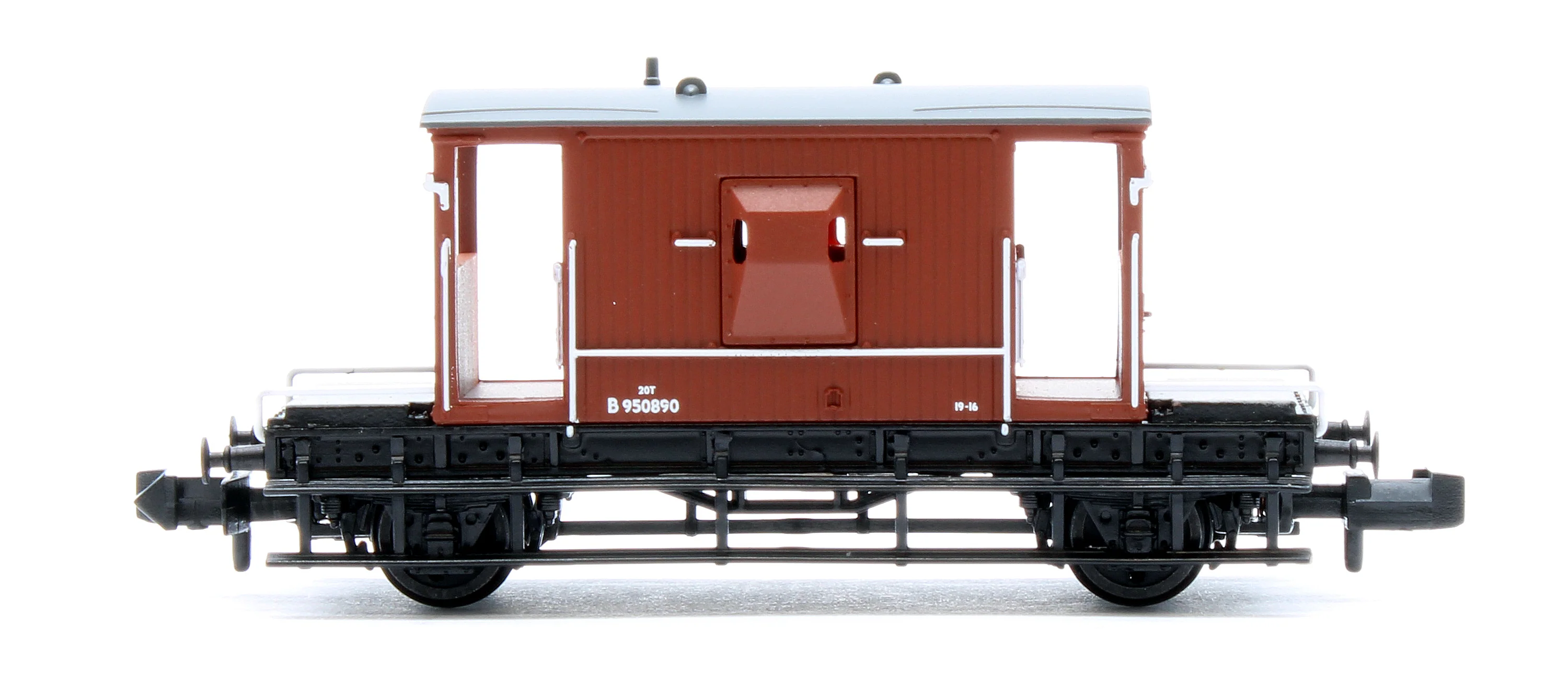 377-525F BR 20T Brake Van BR Bauxite (Early) No. B950890 - Image 3