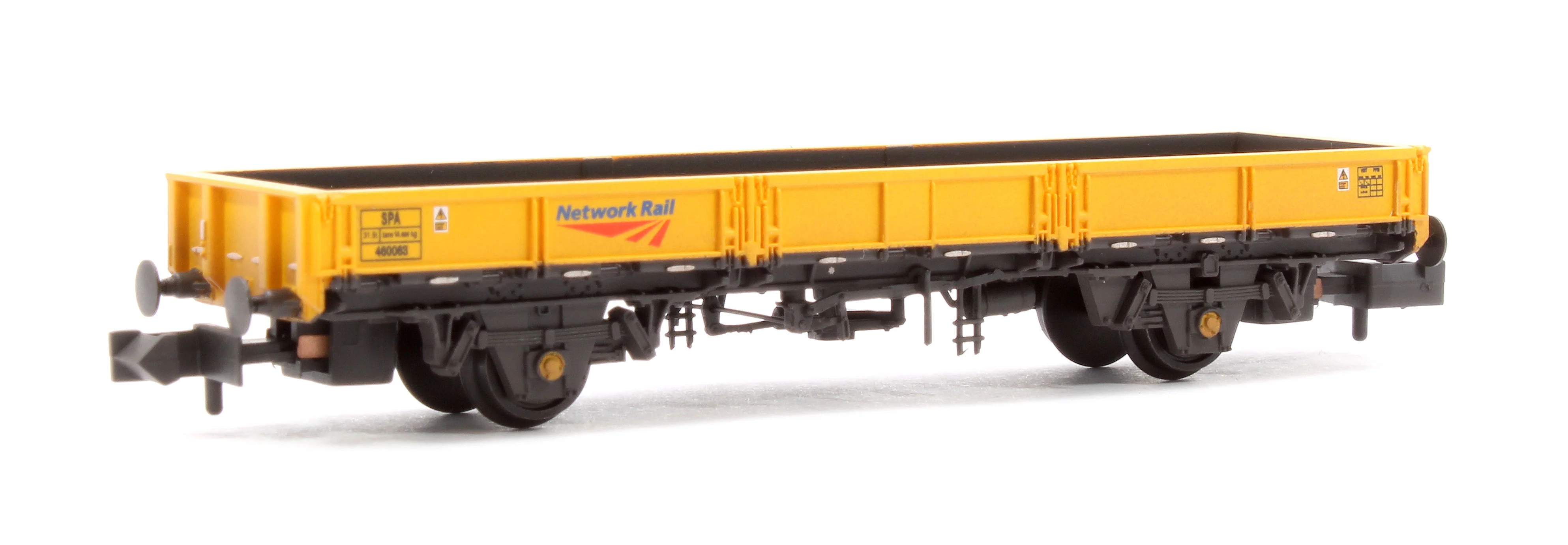 377-731A BR SPA Open Wagon Network Rail Yellow No.460063 - Weathered - Image 3