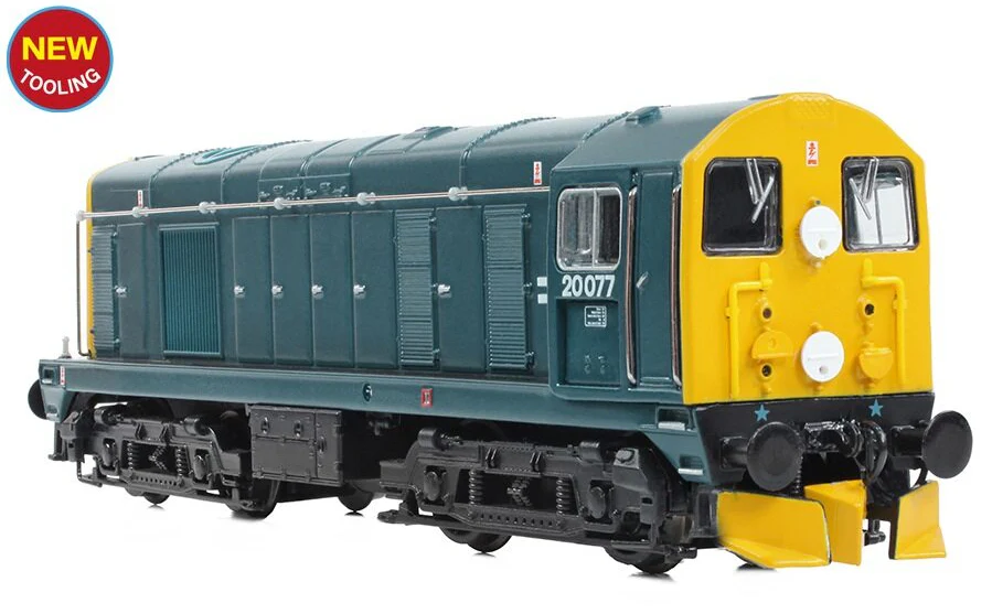 371-032B Class 20/0 Disc Headcode & Tablet Catcher Recess 20077 BR Blue Diesel Locomotive - Image 2