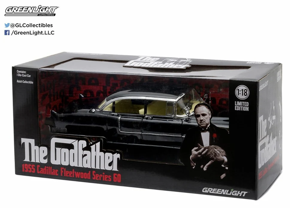 GL12949 The Godfather (1972 Movie) 1955 Cadillac Fleetwood Series 60 Special - Image 2