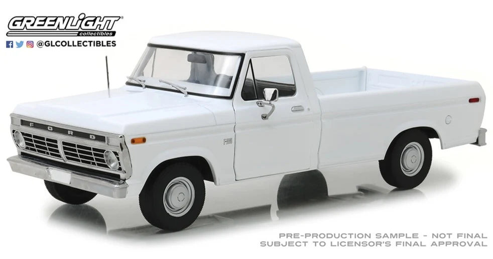 GL13536 1973 Ford F-100 White