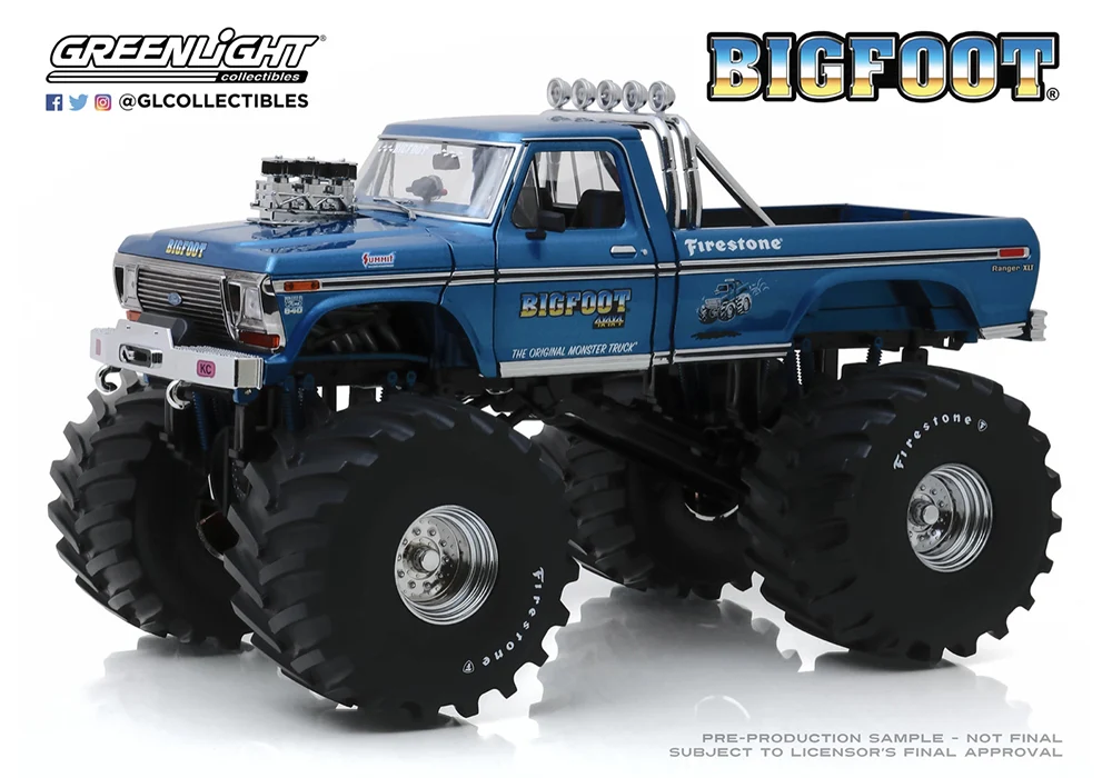 GL13541 Bigfoot No.1 - Kings Of Crunch-1974 Ford F-250 Monster Truck 66” Tyres - Image 3
