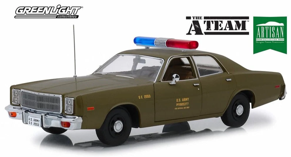 GL19053 The A-Team (1983-87 TV Series) 1977 Plymouth Fury - Artisan Collection
