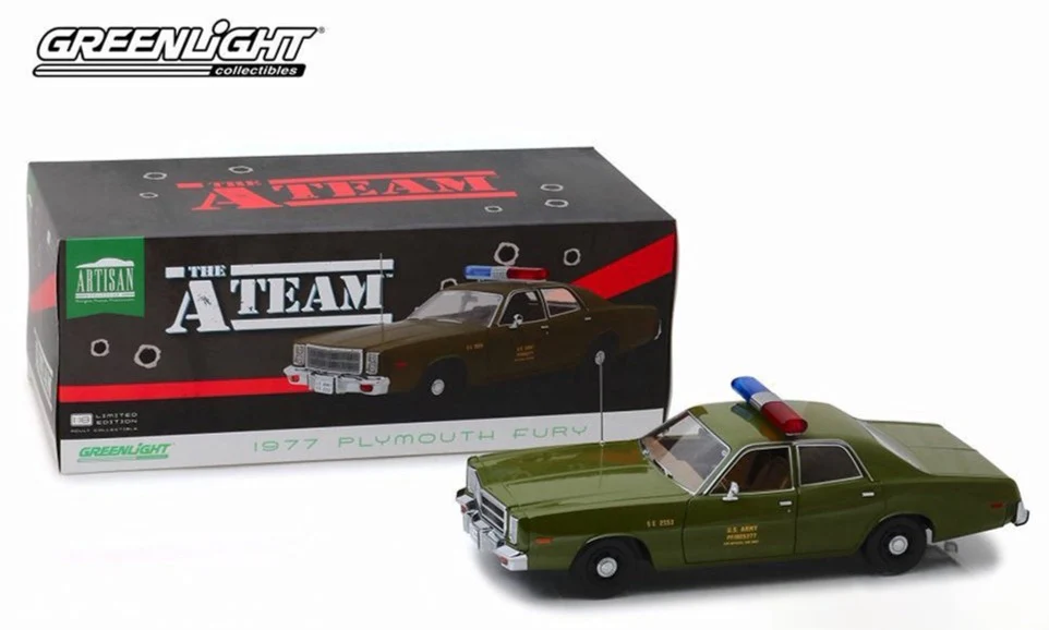GL19053 The A-Team (1983-87 TV Series) 1977 Plymouth Fury - Artisan Collection - Image 3