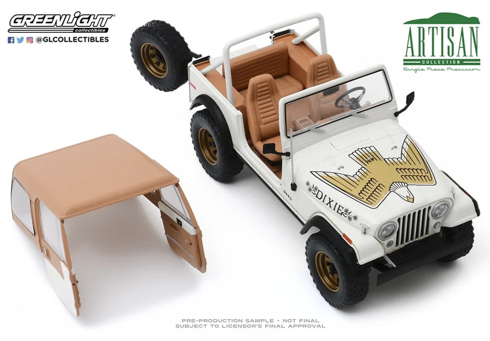 GL19065 1979 Jeep CJ-7 Golden Eagle Dixie - Artisan Collection - Image 3