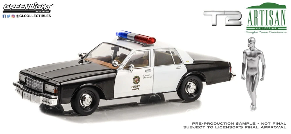 GL19105 Chevy Caprice Met Police (1987) - Terminator 2: Judgment Day (1991)