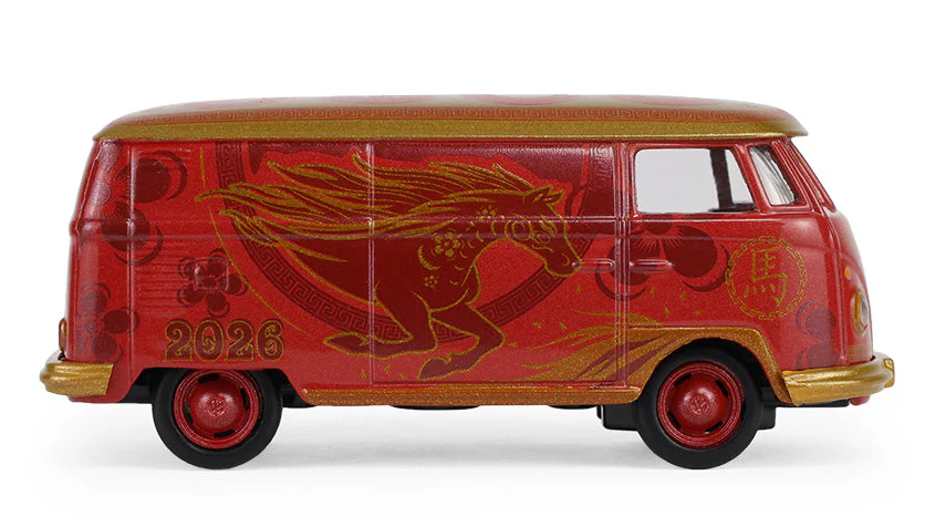 GL30604 Volkswagen Type 2 Panel Van - Chinese Zodiac 2026 Year Of The Horse - Image 5