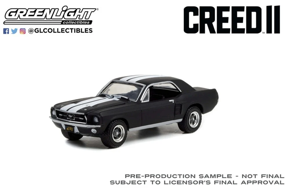 GL44950-F Creed II (2018 Movie) Adonis Creed's 1967 Ford Mustang Coupe