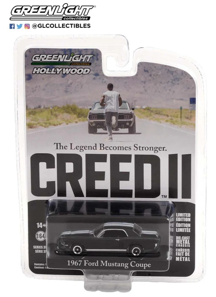 GL44950-F Creed II (2018 Movie) Adonis Creed's 1967 Ford Mustang Coupe - Image 2