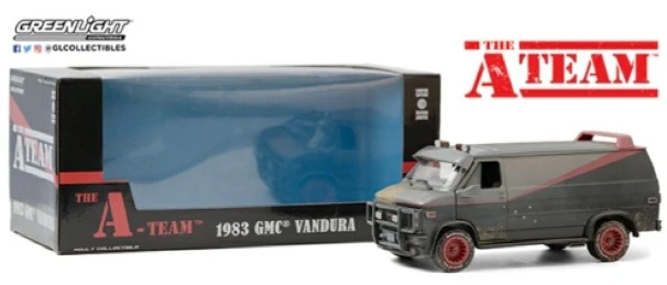 GL84112 The A Team (1983-87 TV Series) 1983 GMC Vandura - Weathered - Image 3