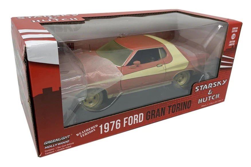GL84121 Starsky & Hutch (1975-79 TV Series) 1976 Ford Gran Torino - Weathered - Image 4