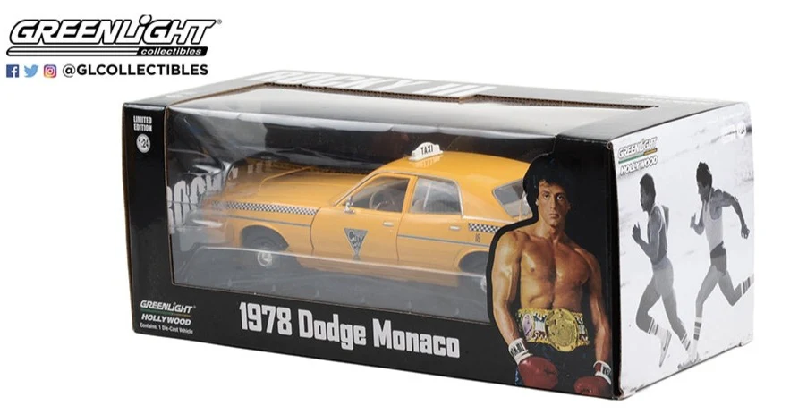 GL84161 Rocky III (1982 Movie) 1978 Dodge Monaco City Cab Co - Image 2