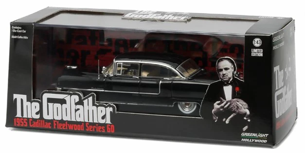 GL86492 The Godfather (1972 Movie) 1955 Cadillac Fleetwood Series 60 - Image 3