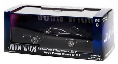 GL86608 John Wick (2014 Movie) 1968 Dodge Charger R/T - Image 2