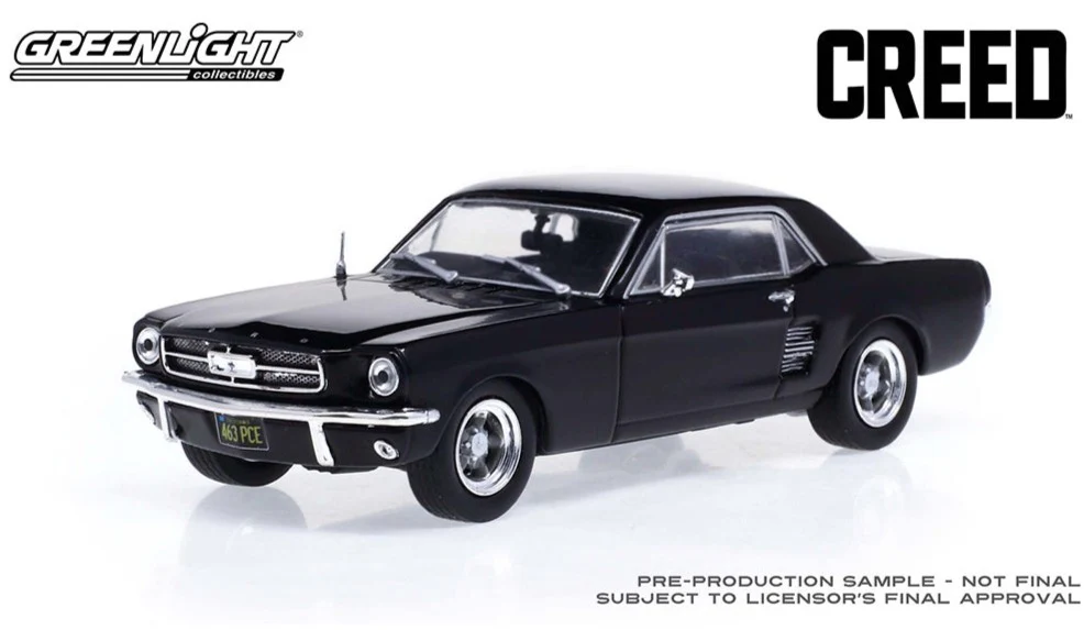 GL86615 Creed (2015 Movie) 1967 Ford Mustang Coupe - Matt Black