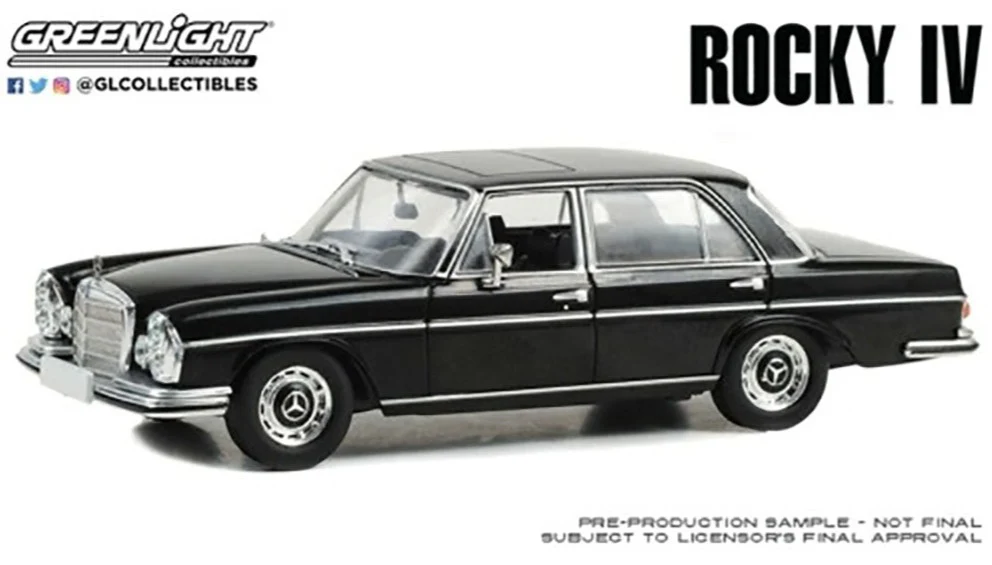 GL86639 Rocky IV (1985 Movie) 1972 Mercedes Benz 280 SEL 4.5 (W108)