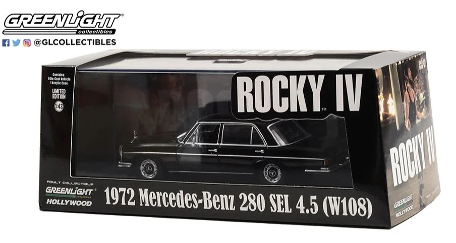 GL86639 Rocky IV (1985 Movie) 1972 Mercedes Benz 280 SEL 4.5 (W108) - Image 2