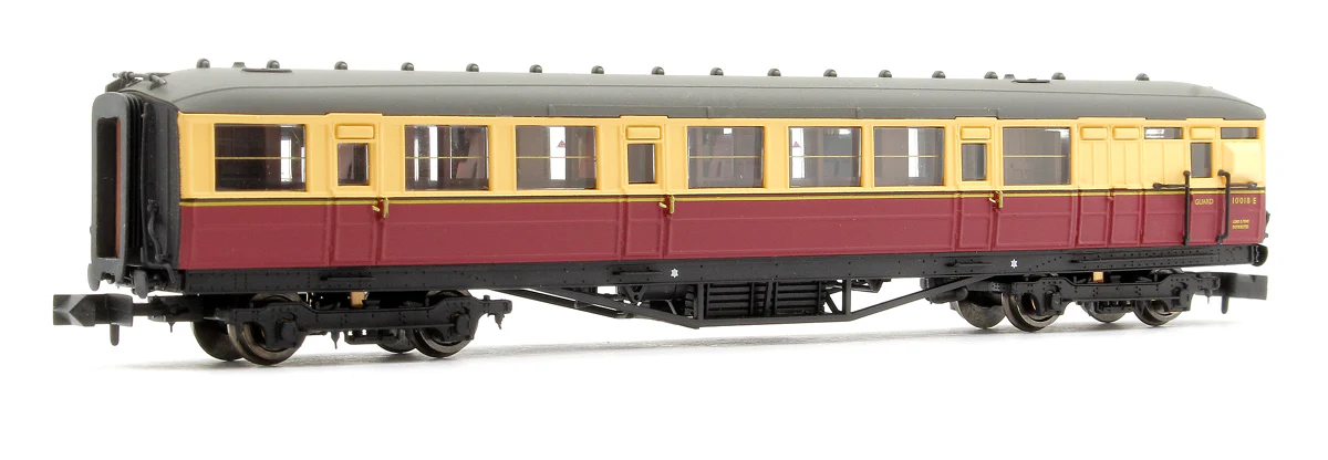 2P-011-255 Gresley BR Carmine & Cream Brake Composite E10018E - Image 2