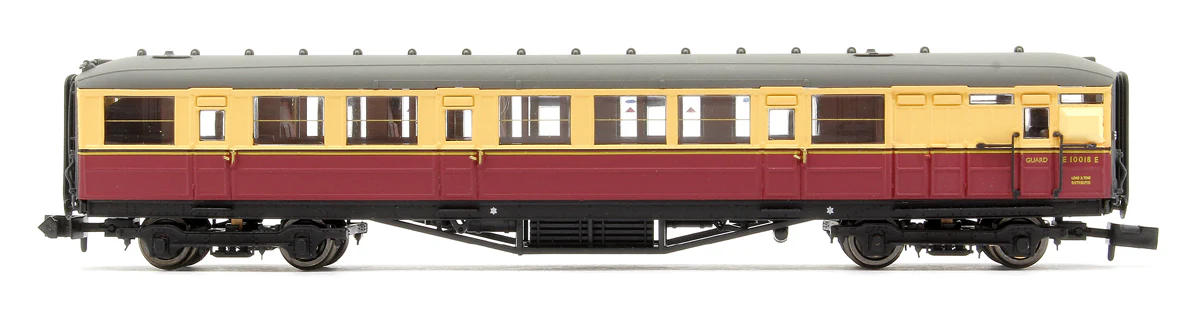 2P-011-255 Gresley BR Carmine & Cream Brake Composite E10018E - Image 3