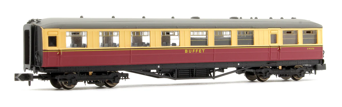 2P-011-353 Gresley BR Carmine & Cream Buffet E9135E - Image 2