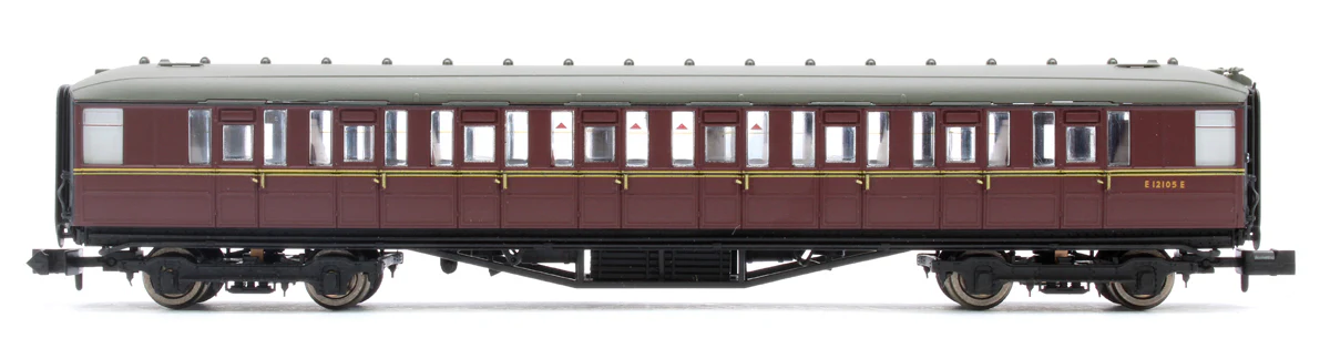 2P-011-076 Gresley BR Maroon 2nd Class E12105E - Image 2