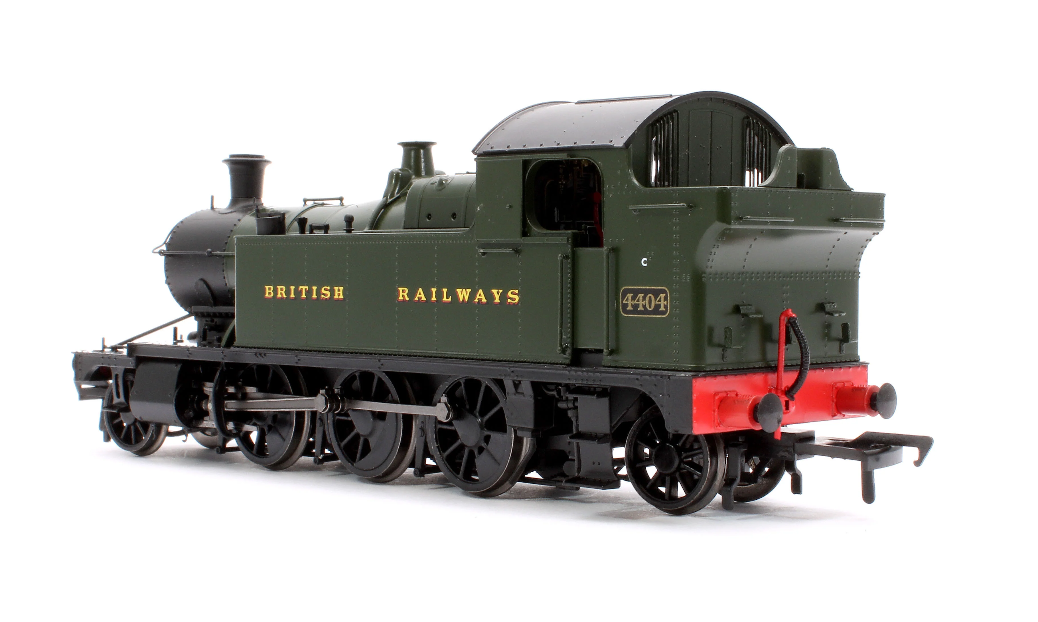 951505 GWR 44XX ‘Small Prairie’ British Railways (serif) Green No.4404 2-6-2T Steam Locomotive - DCC Sound - Image 2