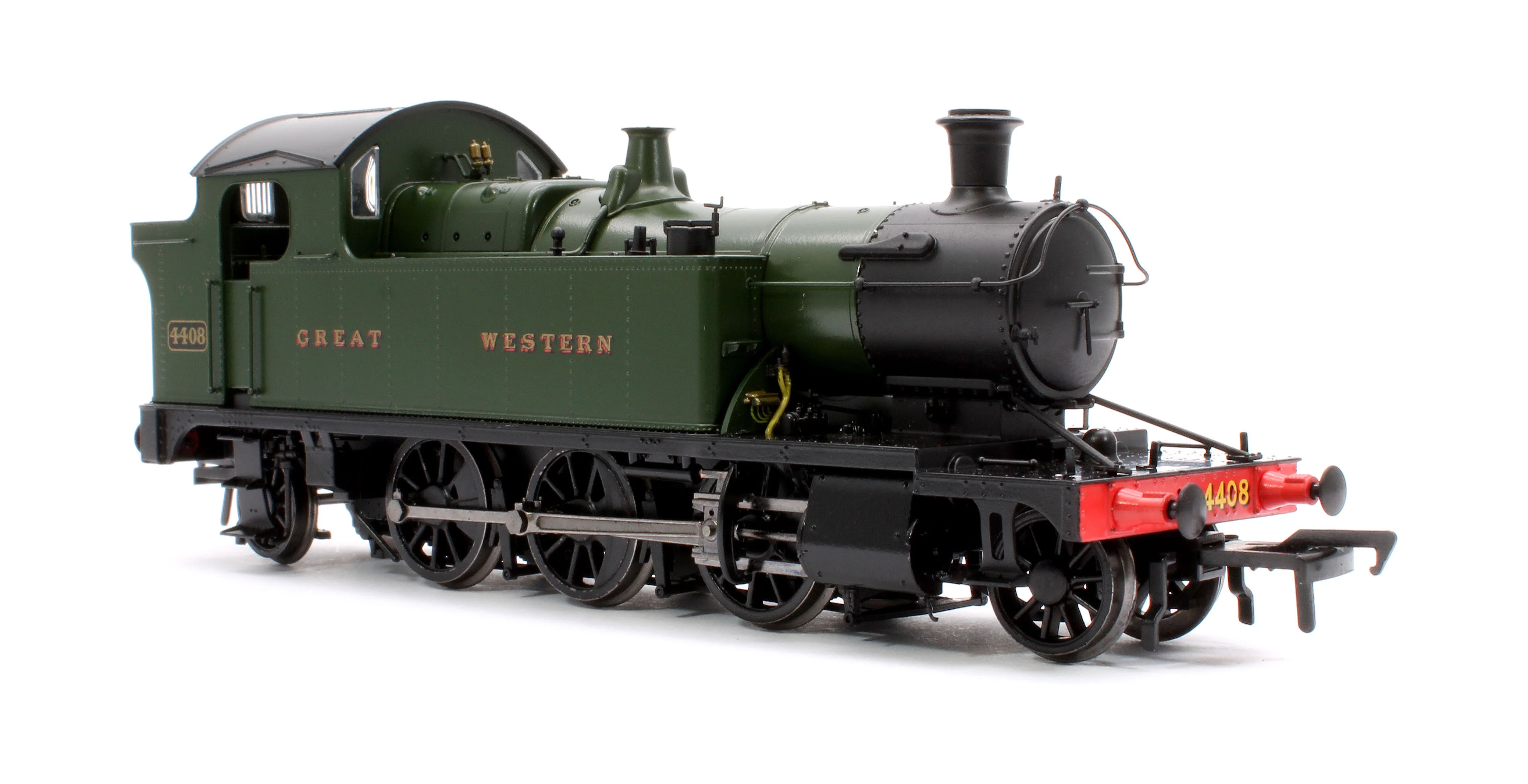 951502 GWR 44XX ‘Small Prairie’ Great Western Green No.4408 2-6-2T Steam Locomotive - DCC Sound - Image 4