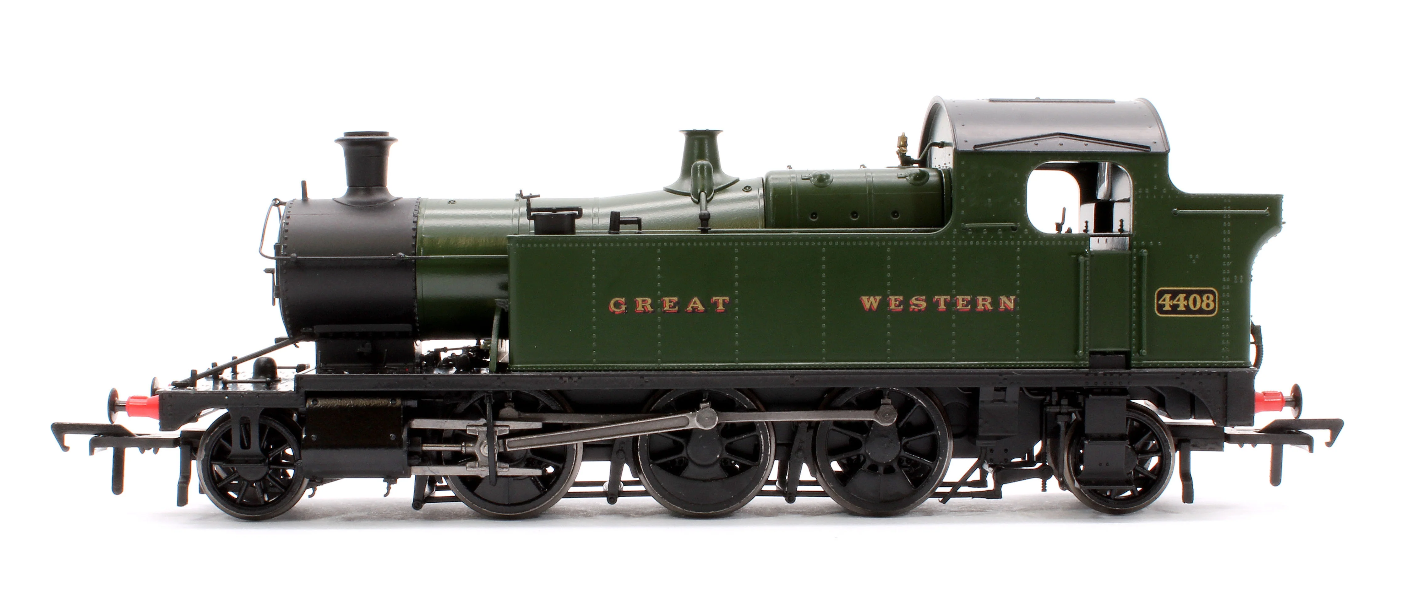 951502 GWR 44XX ‘Small Prairie’ Great Western Green No.4408 2-6-2T Steam Locomotive - DCC Sound - Image 5