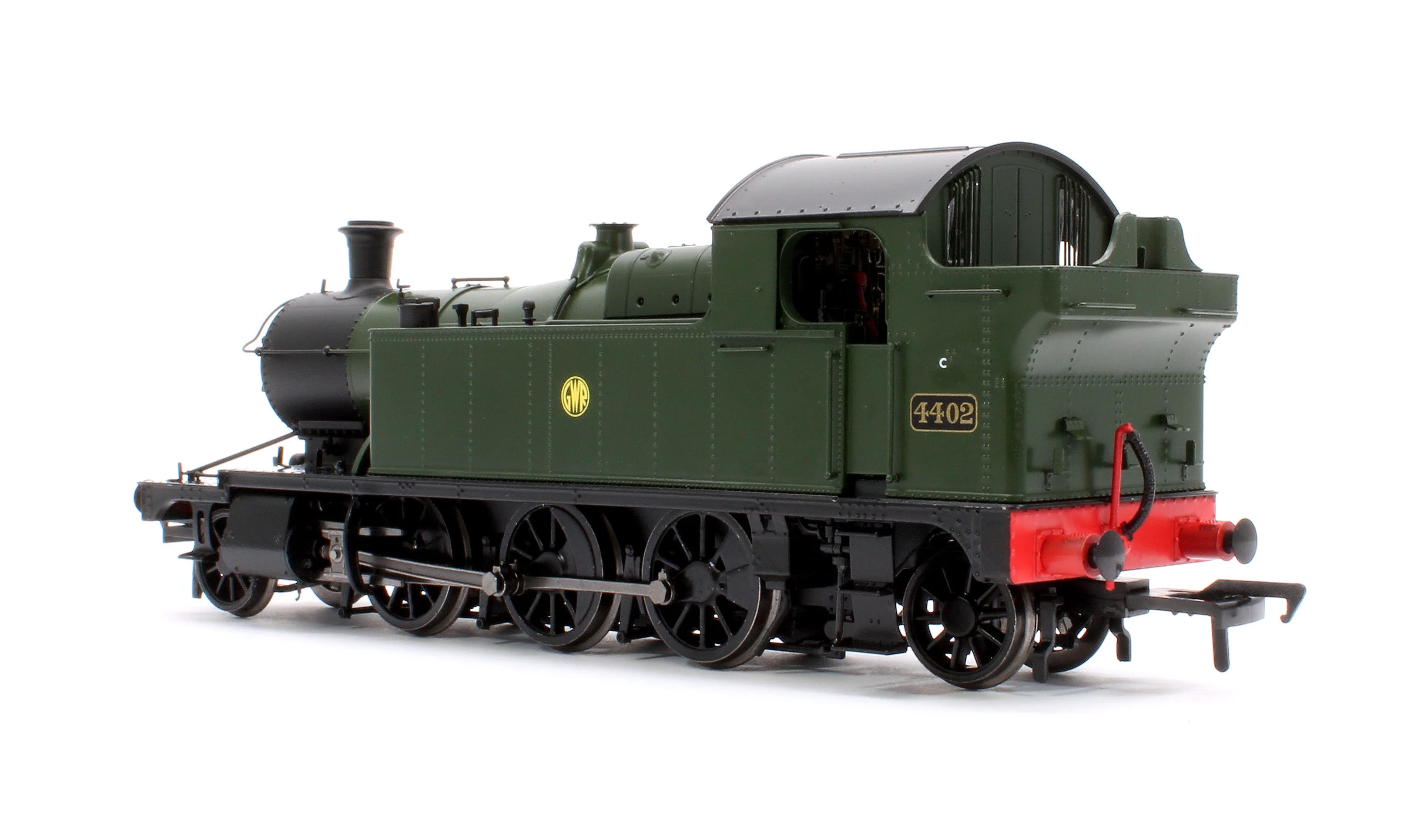 951503 GWR 44XX ‘Small Prairie’ GWR Green with 'Shirtbutton' Roundel No.4402 2-6-2T Steam Locomotive - DCC Sound - Image 2