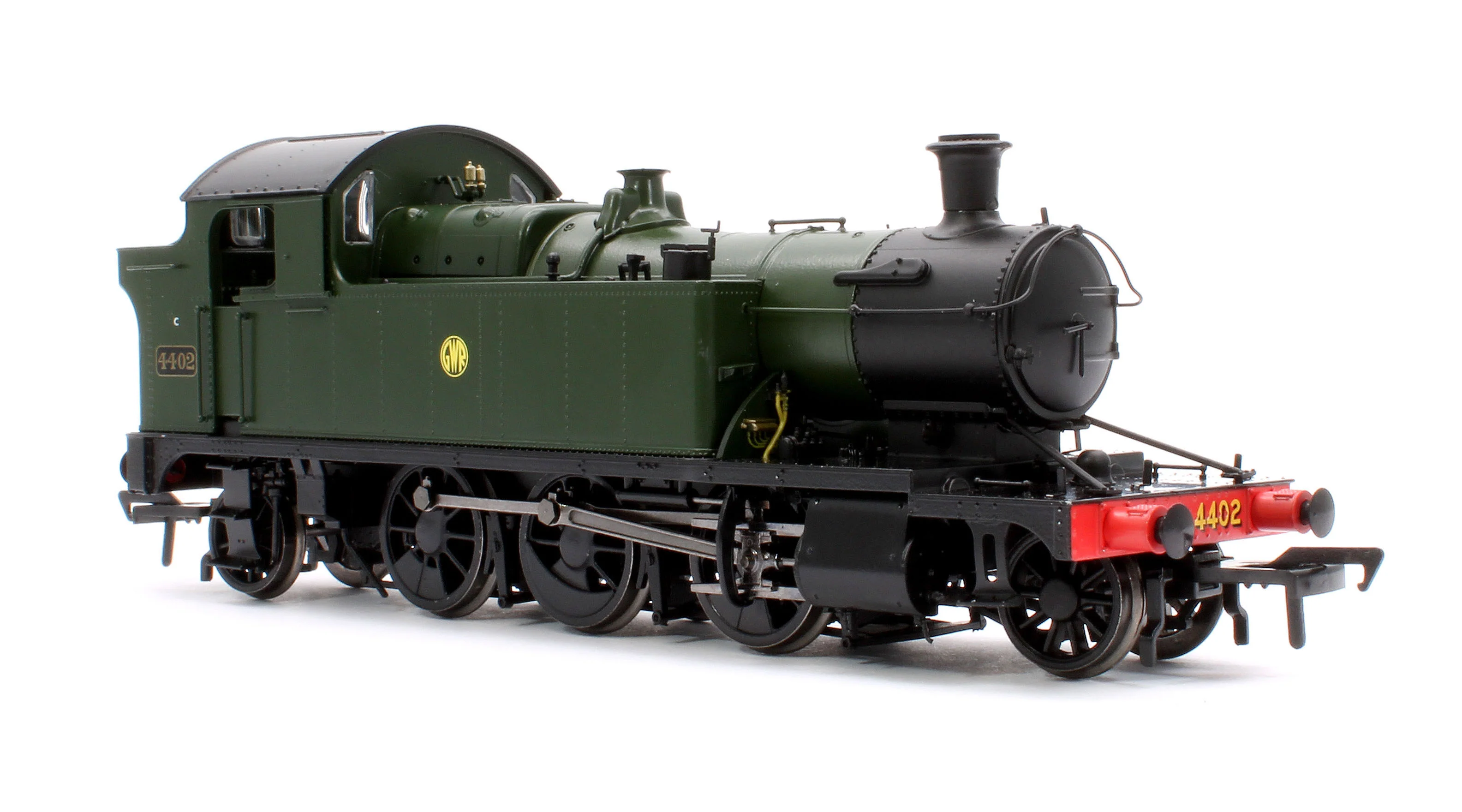 951503 GWR 44XX ‘Small Prairie’ GWR Green with 'Shirtbutton' Roundel No.4402 2-6-2T Steam Locomotive - DCC Sound - Image 4