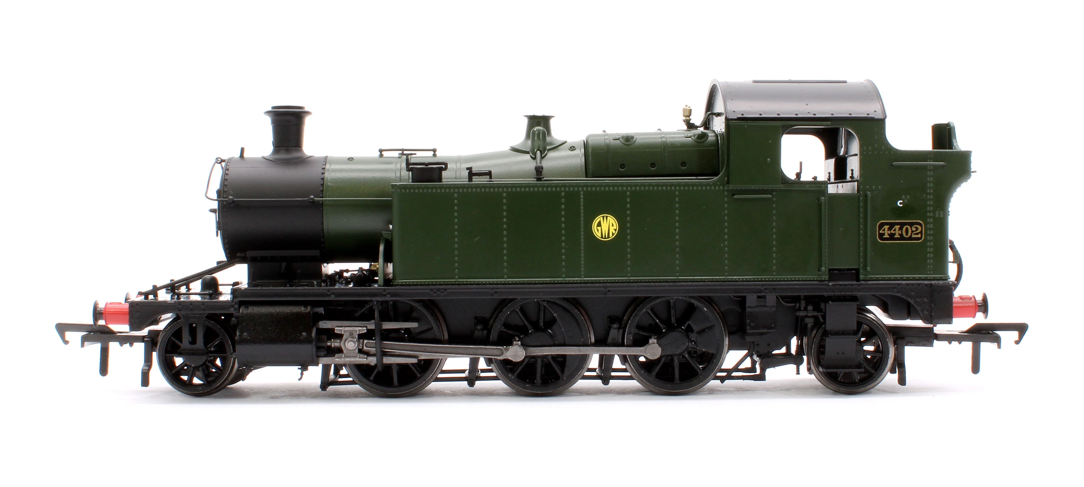 951503 GWR 44XX ‘Small Prairie’ GWR Green with 'Shirtbutton' Roundel No.4402 2-6-2T Steam Locomotive - DCC Sound - Image 5