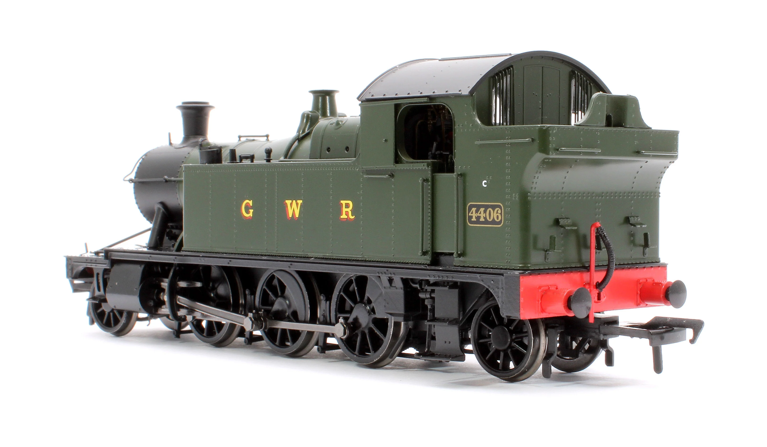 951504 GWR 44XX ‘Small Prairie’ GWR Wartime Green No.4406 2-6-2T Steam Locomotive - DCC Sound - Image 2