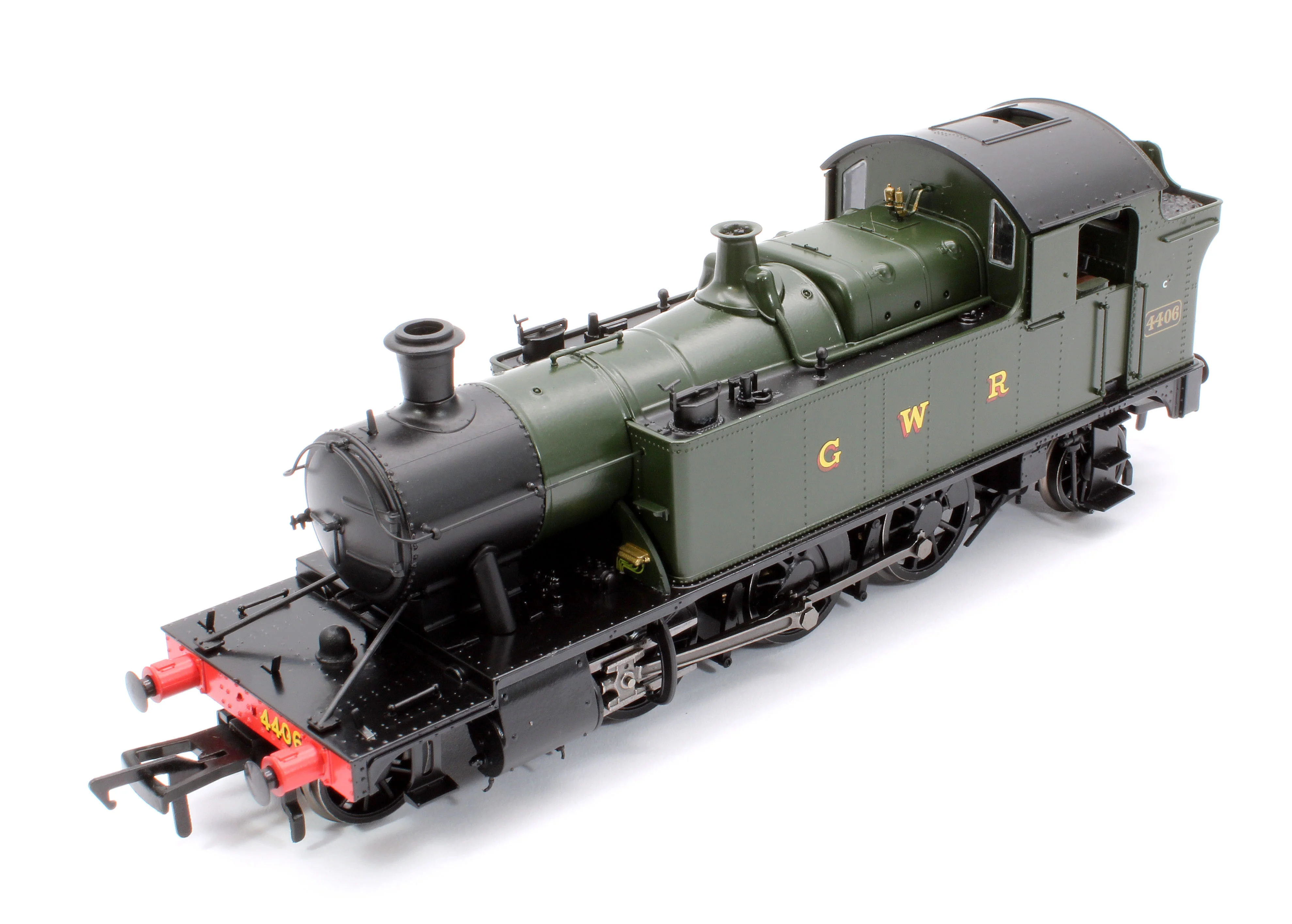 951504 GWR 44XX ‘Small Prairie’ GWR Wartime Green No.4406 2-6-2T Steam Locomotive - DCC Sound - Image 8