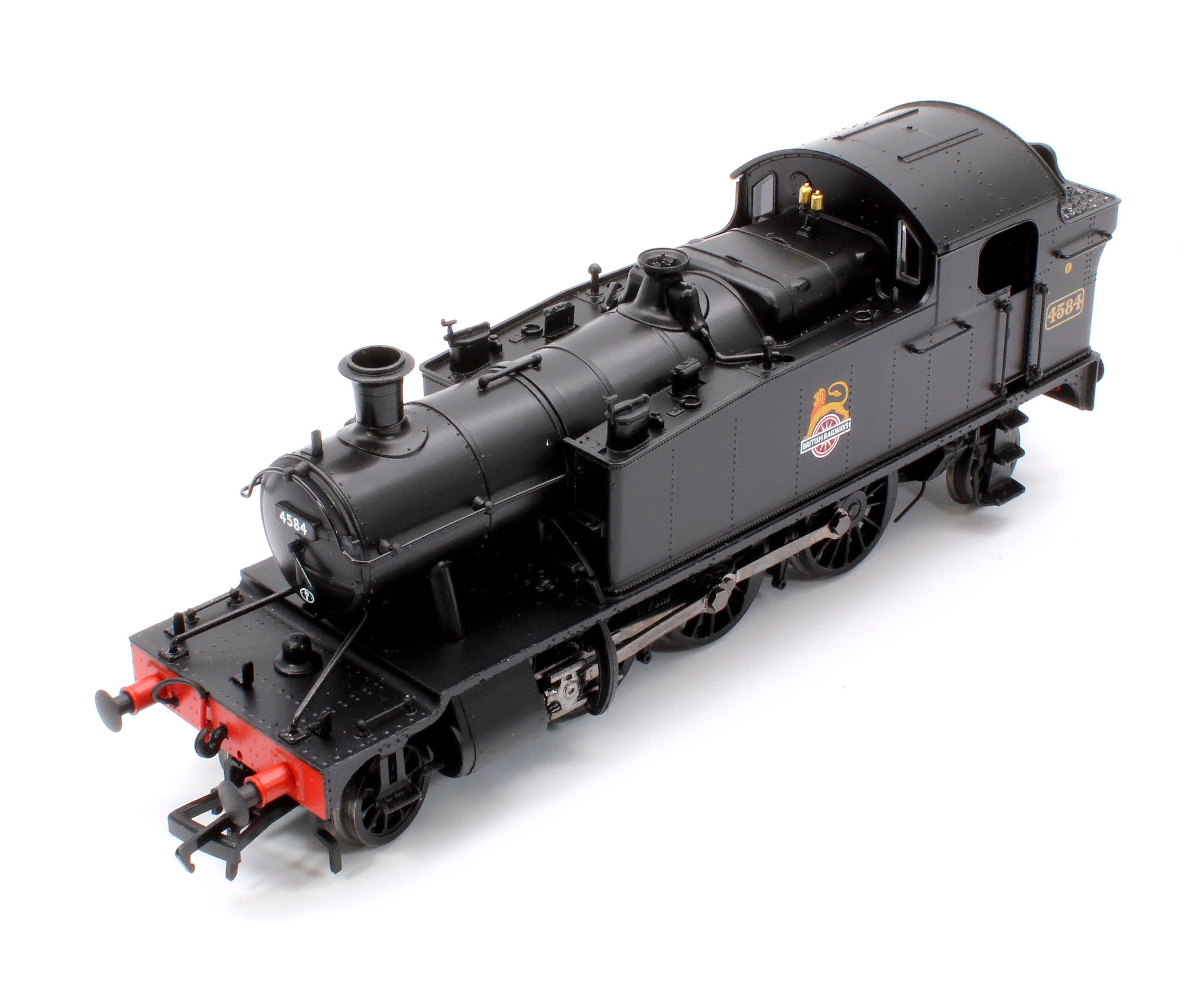32-137B GWR 4575 Prairie Tank 4584 BR Black (Early Emblem) Steam Locomotive - Image 9