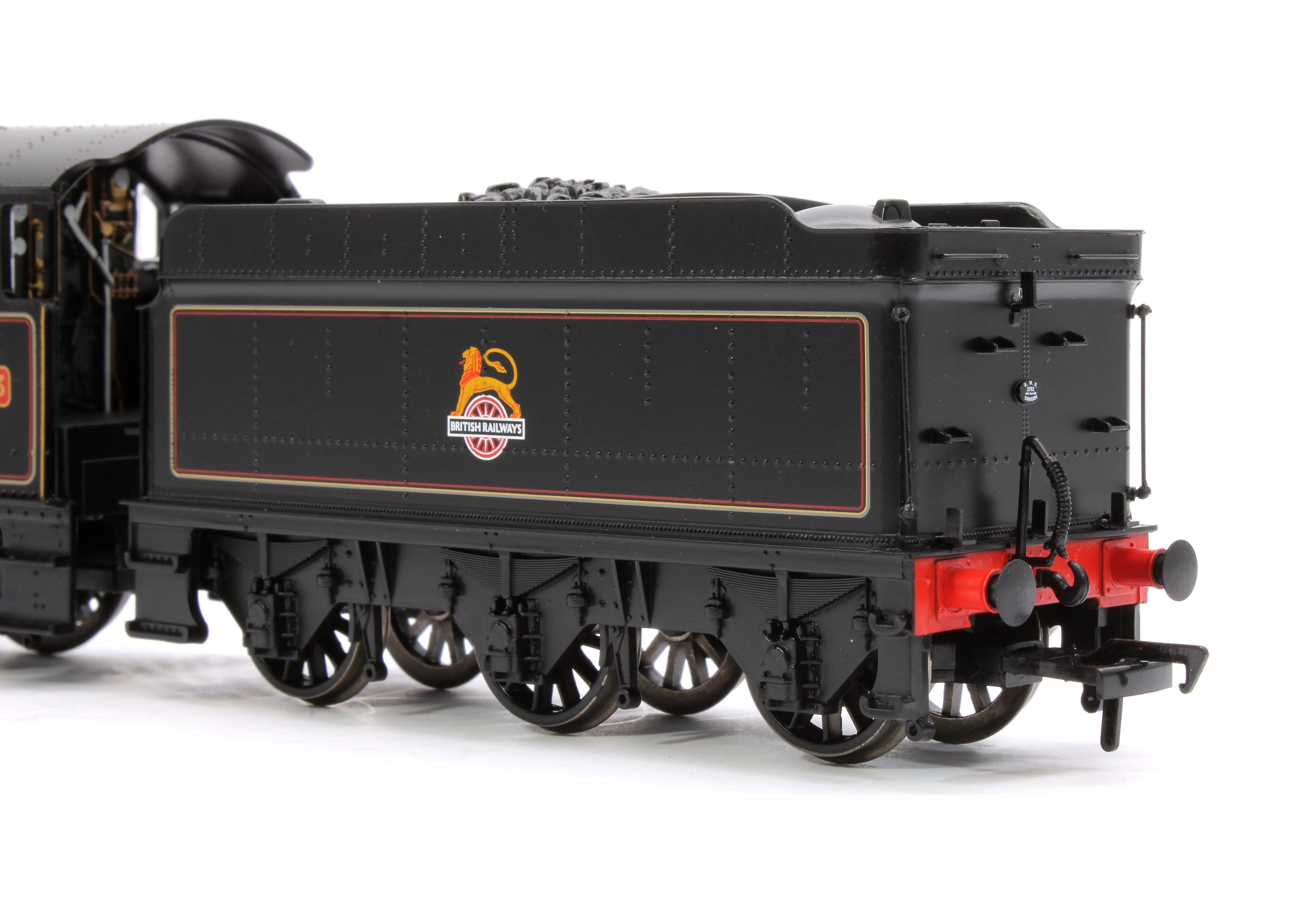 32-002B GWR 49XX 'Hall' 4953 'Pitchford Hall' BR Lined Black (Early Emblem) Steam Locomotive - Image 8