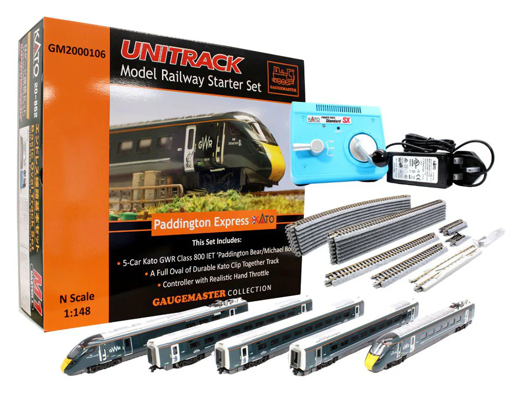 GM2000106 GWR Class 800/0 Paddington Bear Premium Train Set