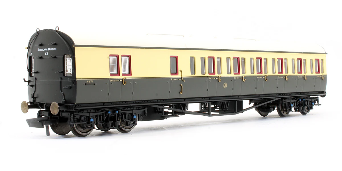 R4876 GWR Collett Suburban Brake 3rd (LH) Coach '4971' - Image 2