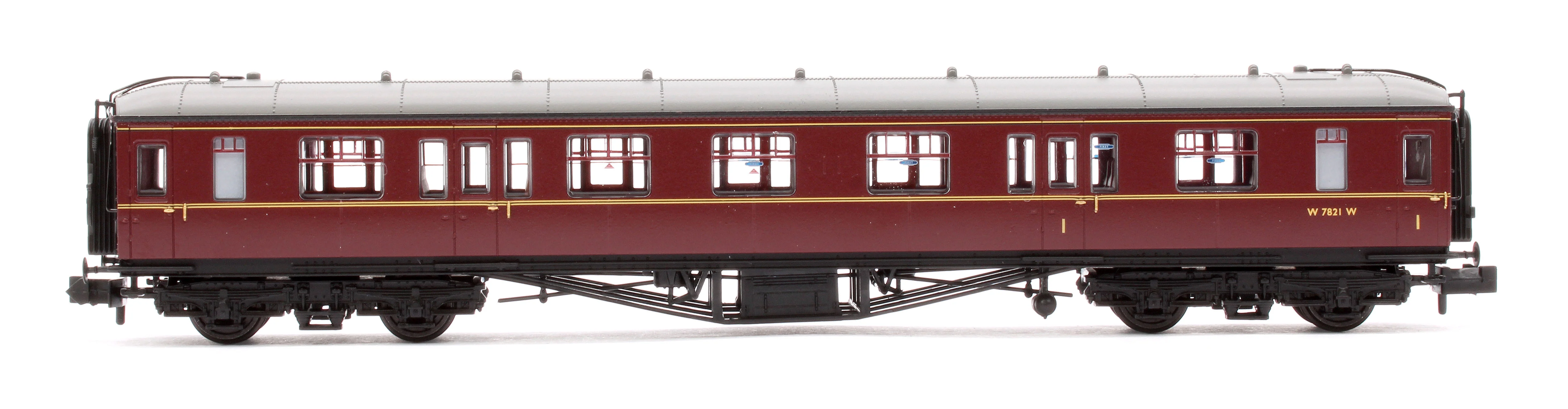 374-562A GWR Hawksworth Composite Corridor BR Maroon W7821W - Image 2